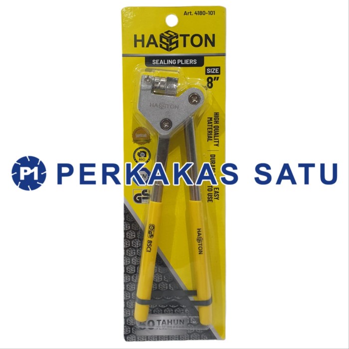 TANG SEGEL 8" TIMAH METERAN AIR LISTRIK PAM PDAM PLN HASSTON 4180-101