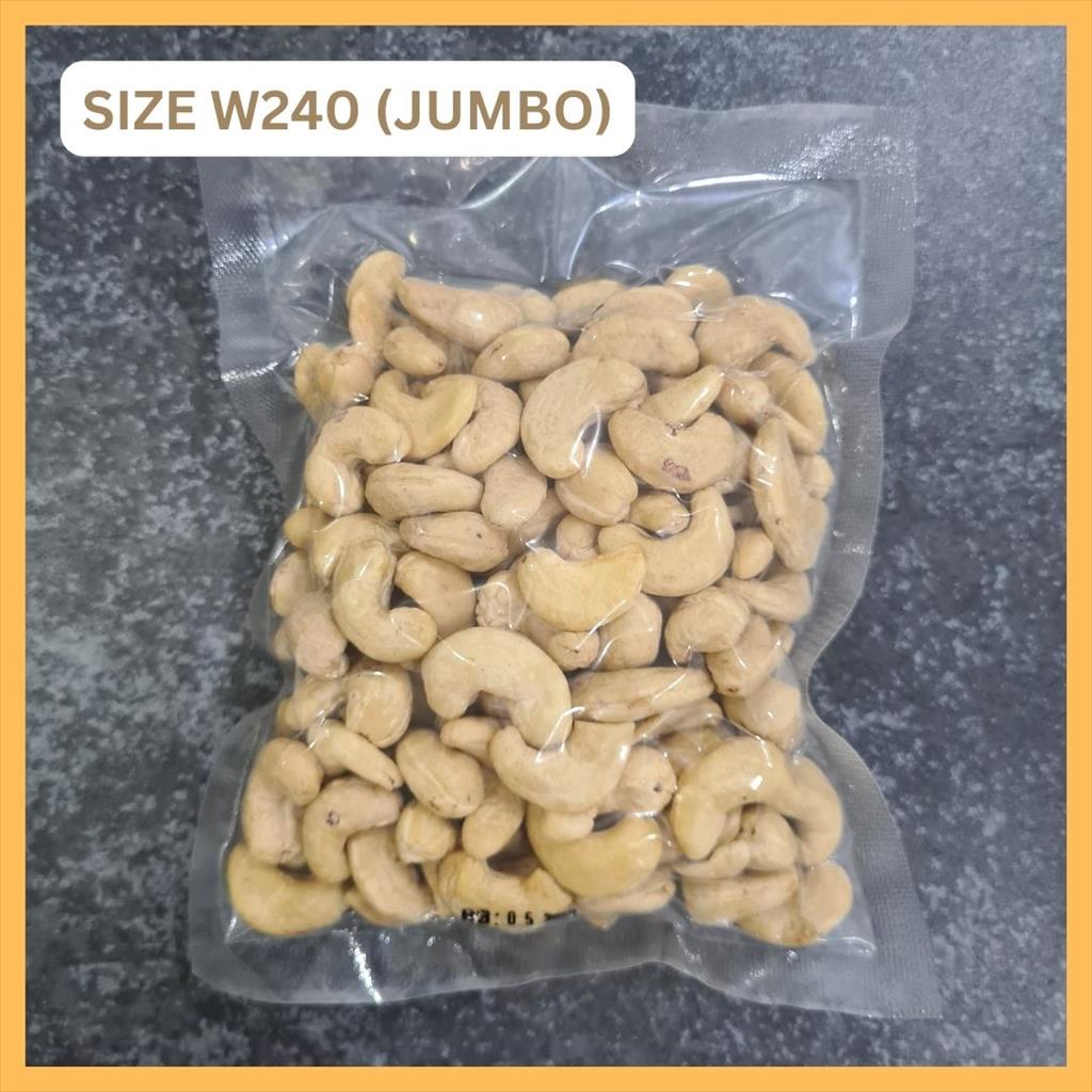 

Kacang Mente Mentah 1Kg Size Jumbo W240 Cashew / Mede / Mete