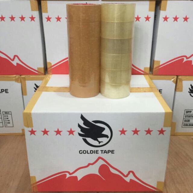 

Lakban goldie 2inch ukuran 80 meter