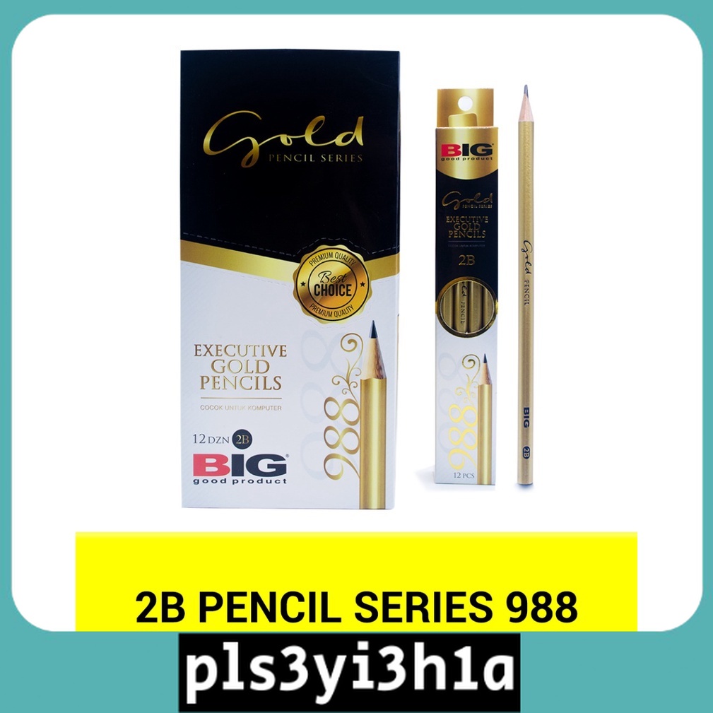 

PENSIL BIG 2B 988 GOLD
