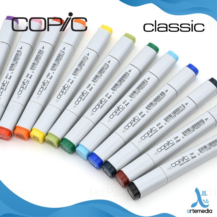 

Marker Copic Classic Spidol Warna Satuan