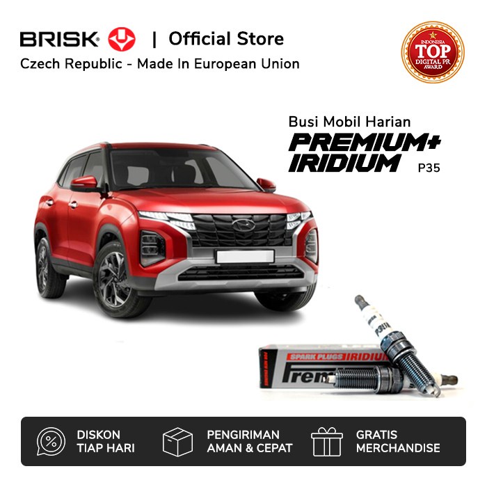 Busi Mobil Hyundai Creta BRISK Premium Iridium P35