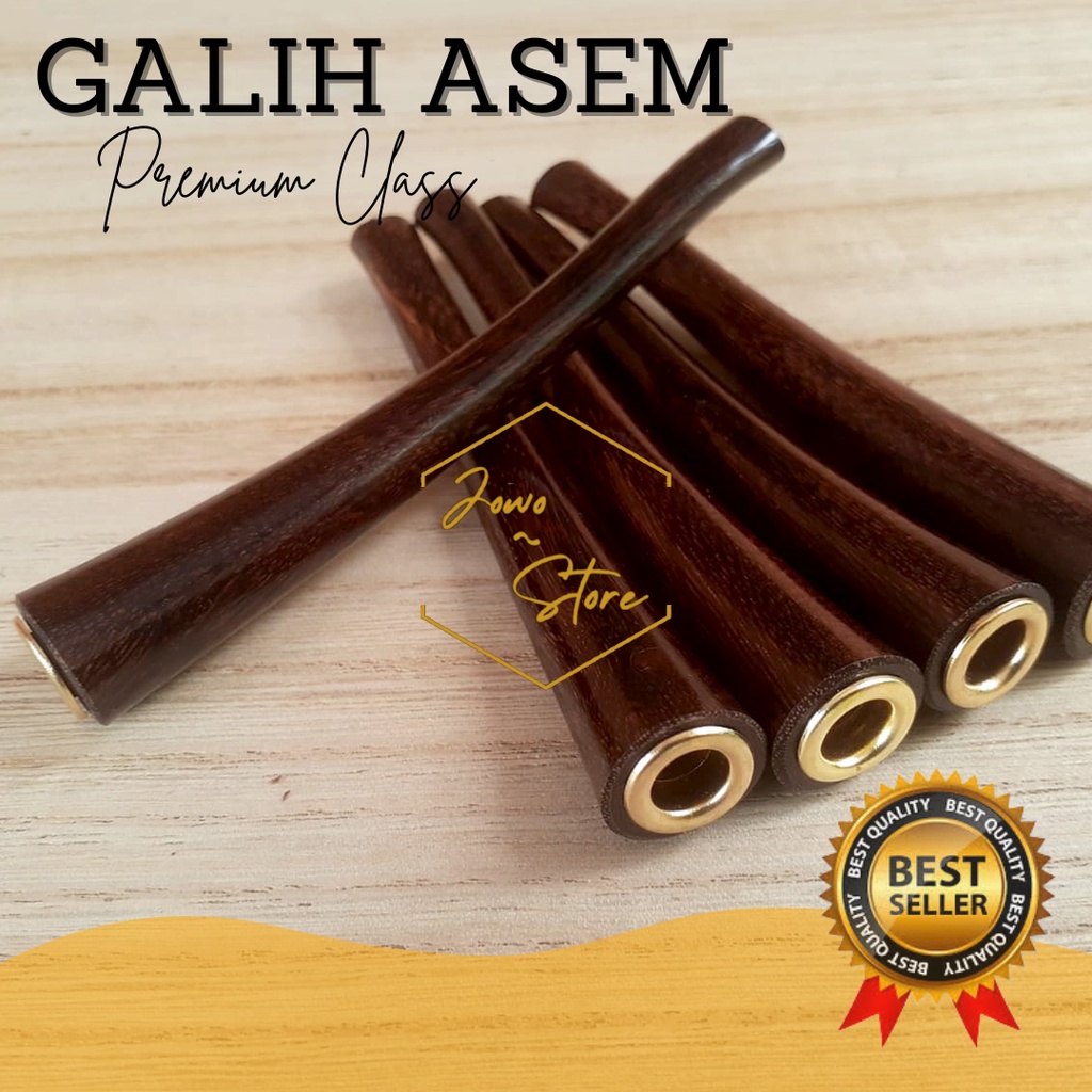 Diskon pipa roko galih asem panjang pipa rokok kayu by TUTUL Handicraft