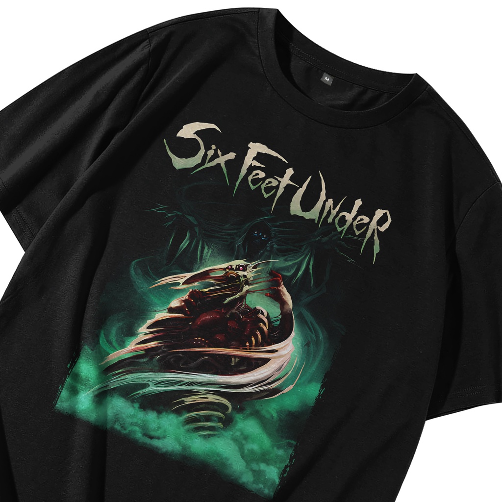 Kaos death metal| baju death metal| t shirt metal| Six Feet Under Vol 1100