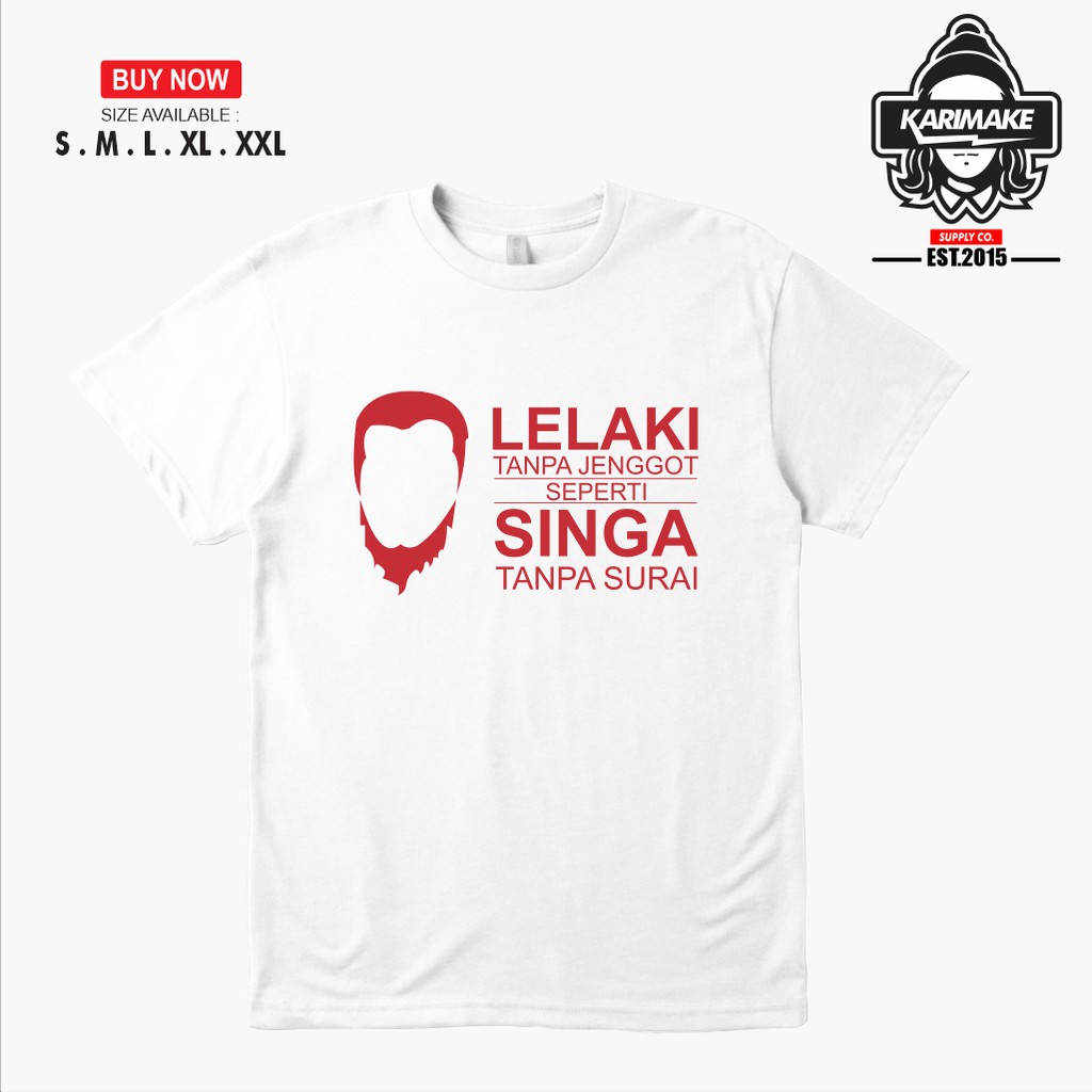 Kaos Baju Islami Janggut Sunnah Kaos Muslim