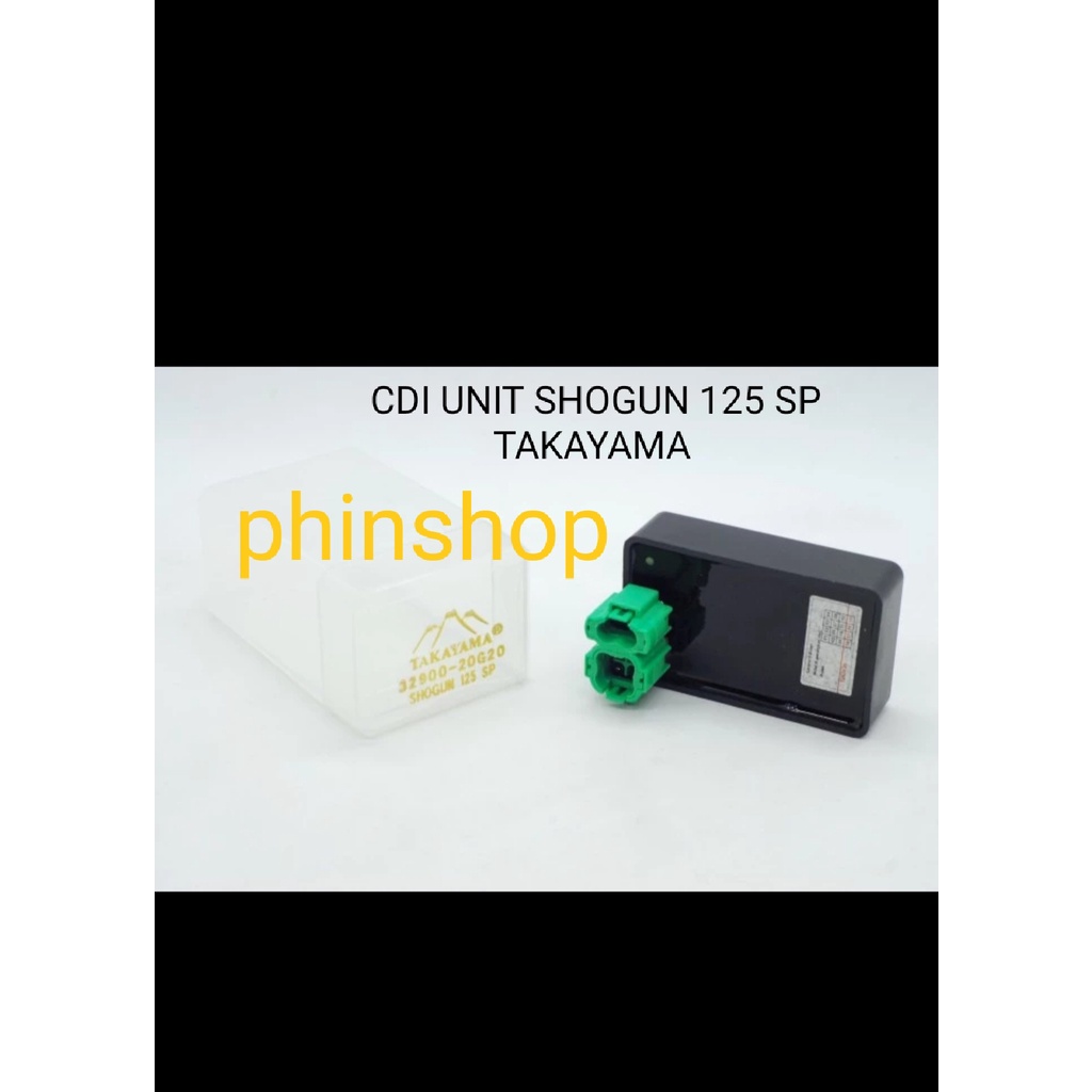 CDI UNIT SUZUKI SHOGUN 125 SP CDI MOTOR TKYM TOP QUALITY TKYM PRODUK