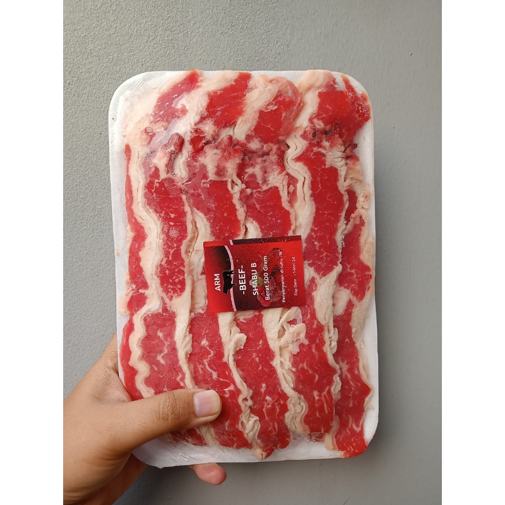 

COD Beef Slice Yoshinoya 500 gr/Slice Beef Shabu/Slice Shabu/Daging BBQ
