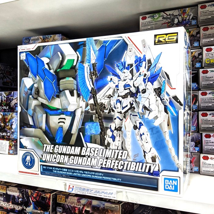 RG Unicorn Gundam Perfectibility Gundam Base Limited