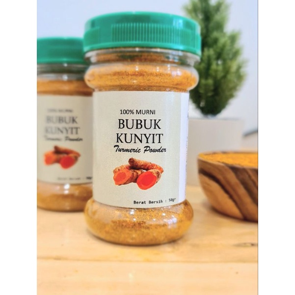 

Healthyver Kunyit bubuk murni turmeric powder 50gr kualitas premium