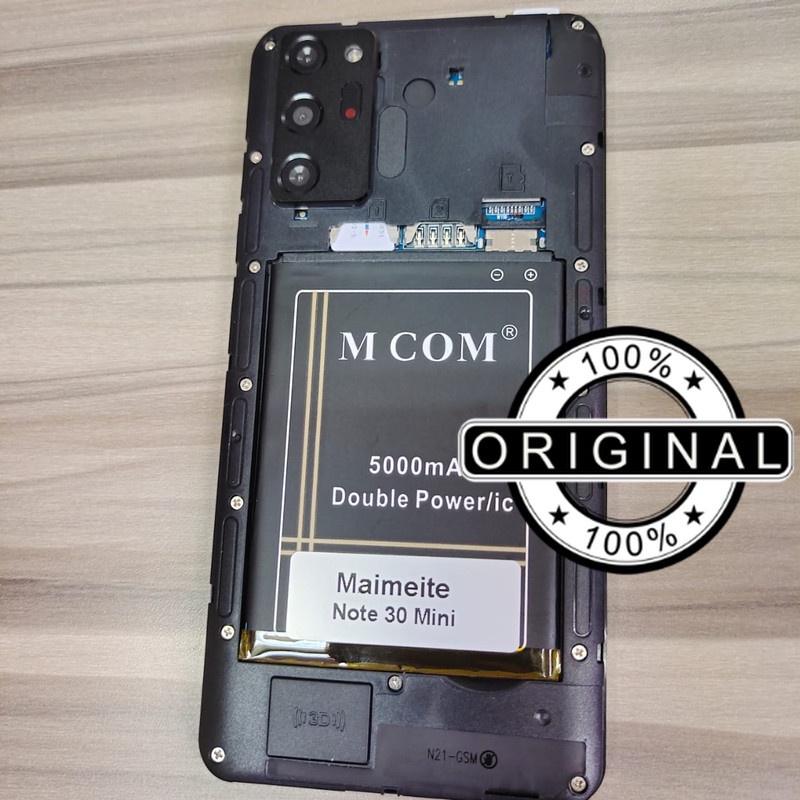 Battery Batere Batre Baterai Double Power Mcom Maimeite Note 30 Mini Kapasitas 5000 Mah