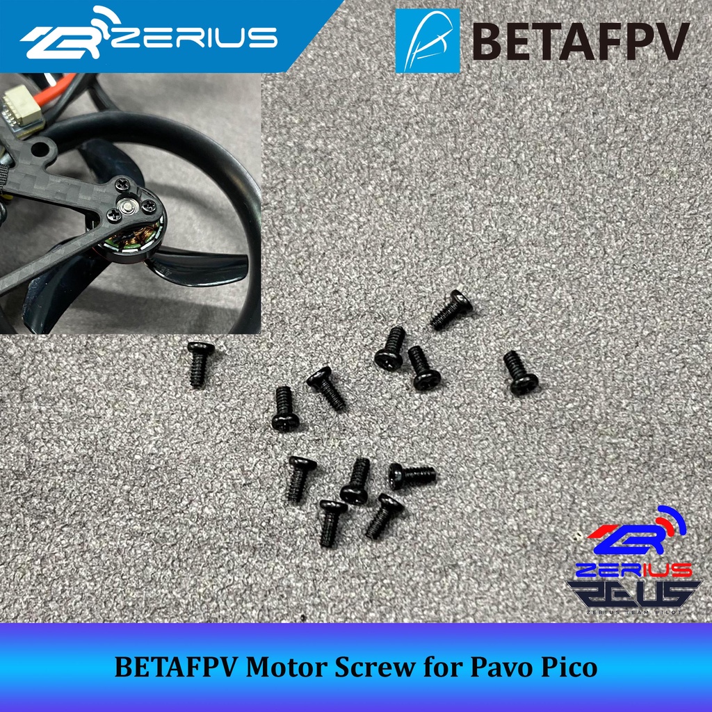 BETAFPV M1.4x4 Screw for Pavo Pico Motor, Pico Motor Screw M1.4 x 4