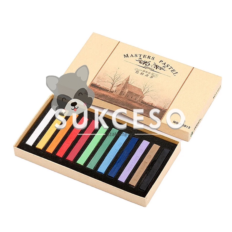 

Maries Crayon Oil Master Pastel 12 Warna F2012