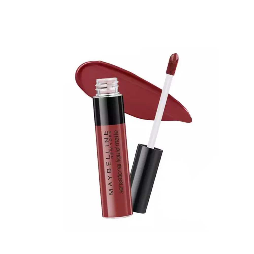 Maybelline Color Sensational Liquid Lipstick Make Up 7ml (Matte Lipcream Dengan Warna Intens) mybell