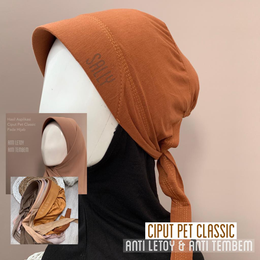 Sally_Outfit Ciput Pet Classic, Daleman Jilbab Kaos Premium