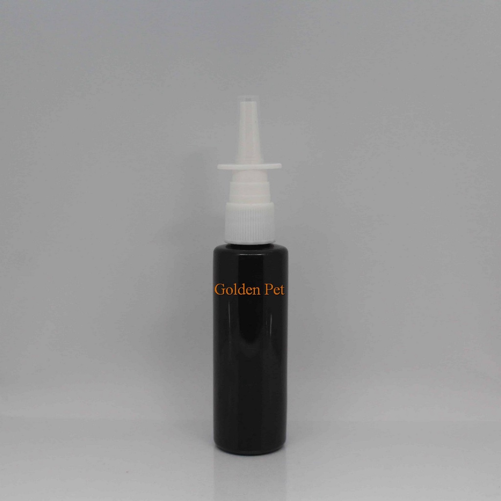 Botol Pet 60 Ml Rf Hitam Spray Nasal / Botol Pet / Botol nasal Stick RF PET / Botol Nasal Spray / Bo
