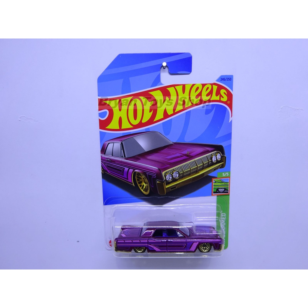 Hot Wheels 64 Lincoln Continental Pink