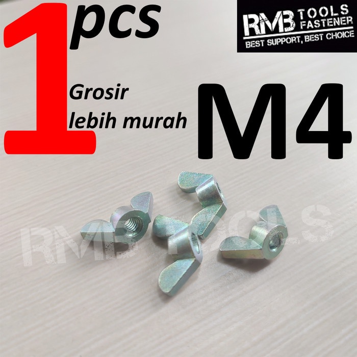 MUR BABET M4 / MUR COR M4 / MUR KUPING M4 / WING NUT M4
