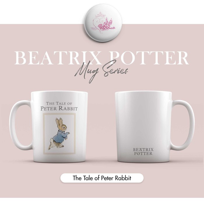 Mug Ceramic  The Tale of Peter Rabbit Beatrix Potter