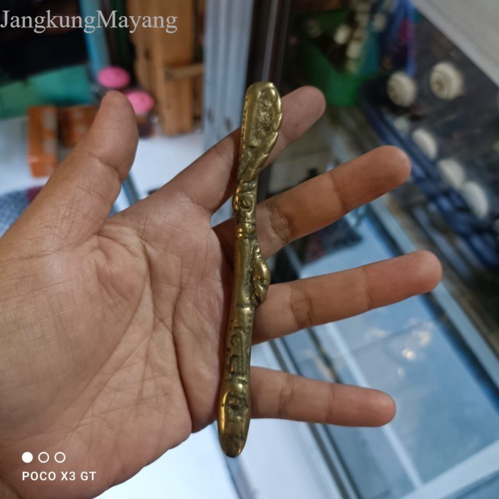 

pusaka cemeti amarasuli full kuningan Murah Meriah JD antik