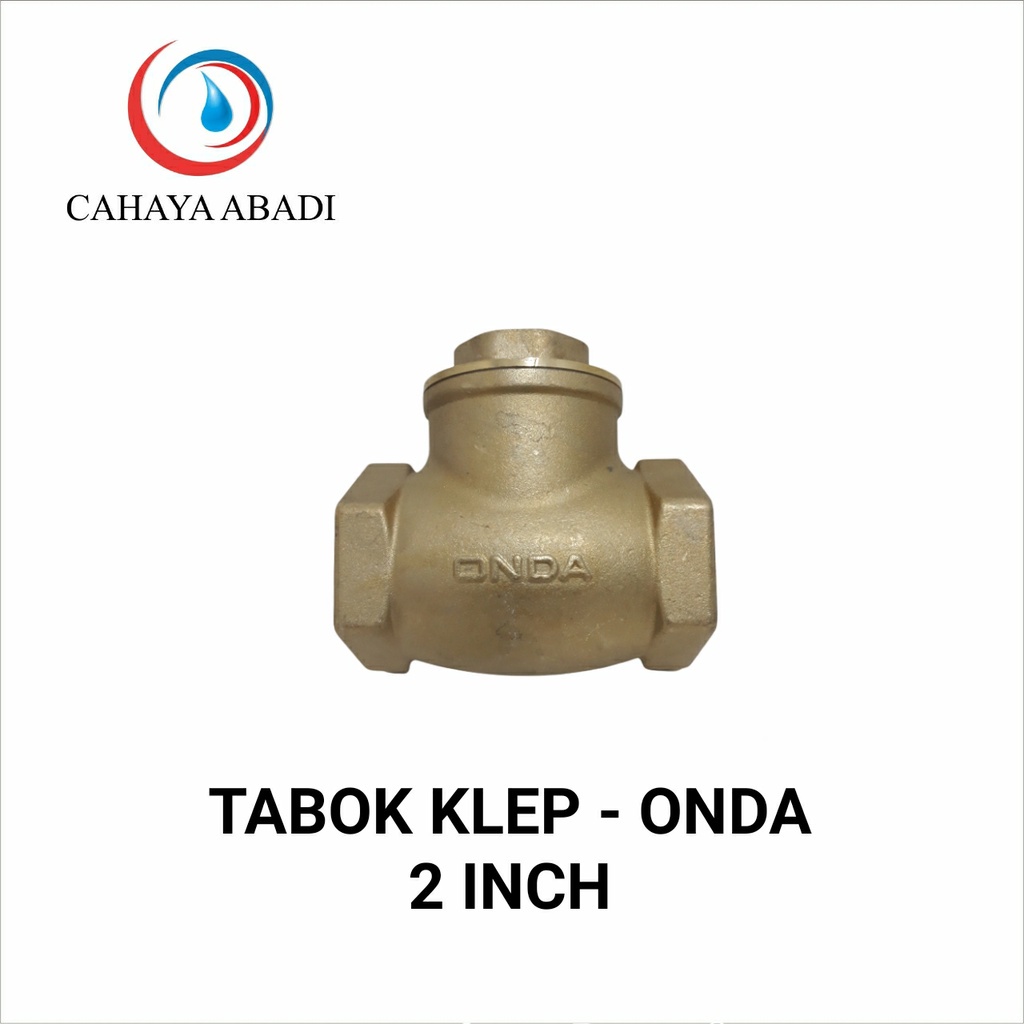 GROSIR - TABO KLEP - 2 INCH - TABOK KLEP KUNINGAN - ONDA