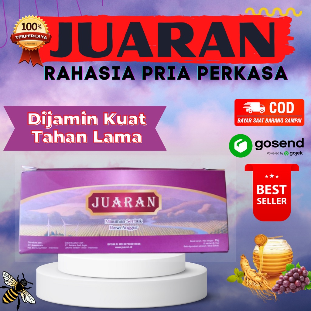 JUARAN Herbal Obat Kuat Minuman Suplemen Pria