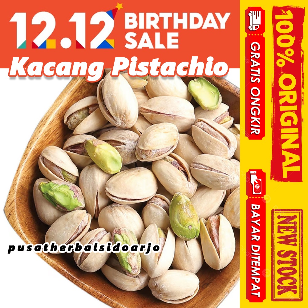 

250gr Pistachio Roasted Kacang Pistacio 250 gr Kacang Fustuk Arab Murah Premium Quality