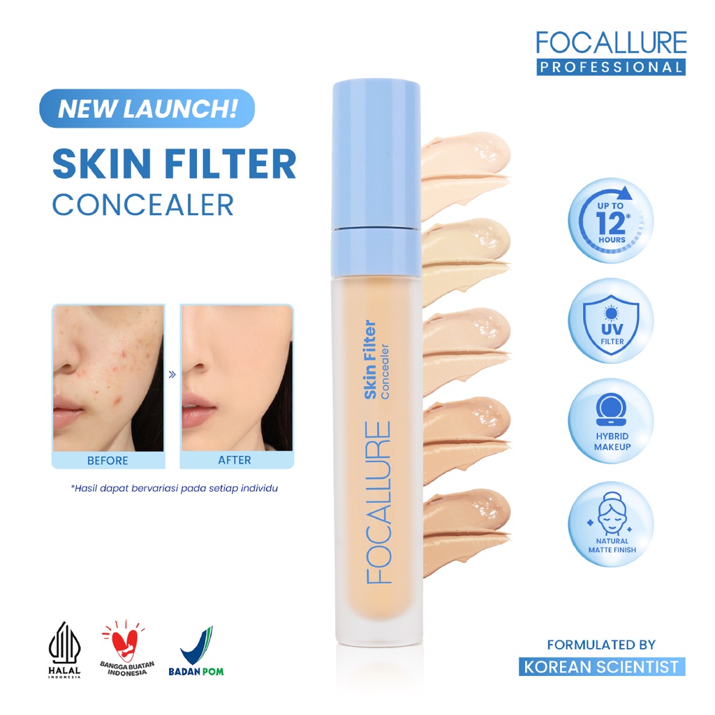 FOCALLURE ProBase Concealer Stick Waterproof Ultra Fixing Coverage