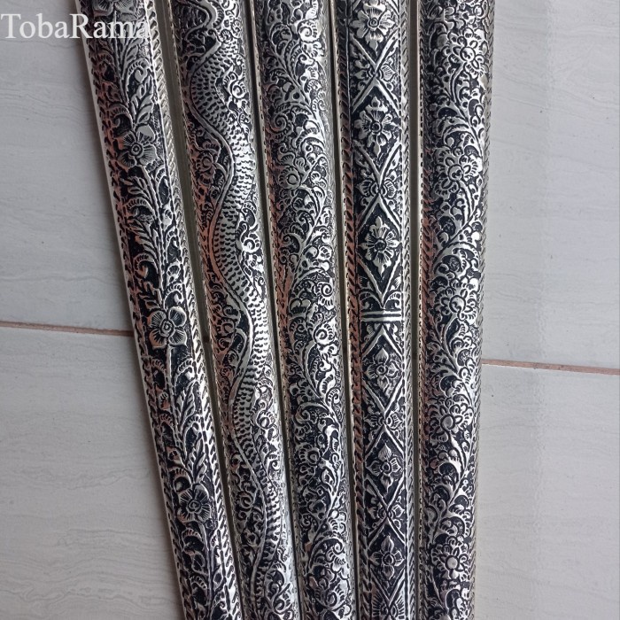 

pendok solo 0.3mm lapis perak antik
