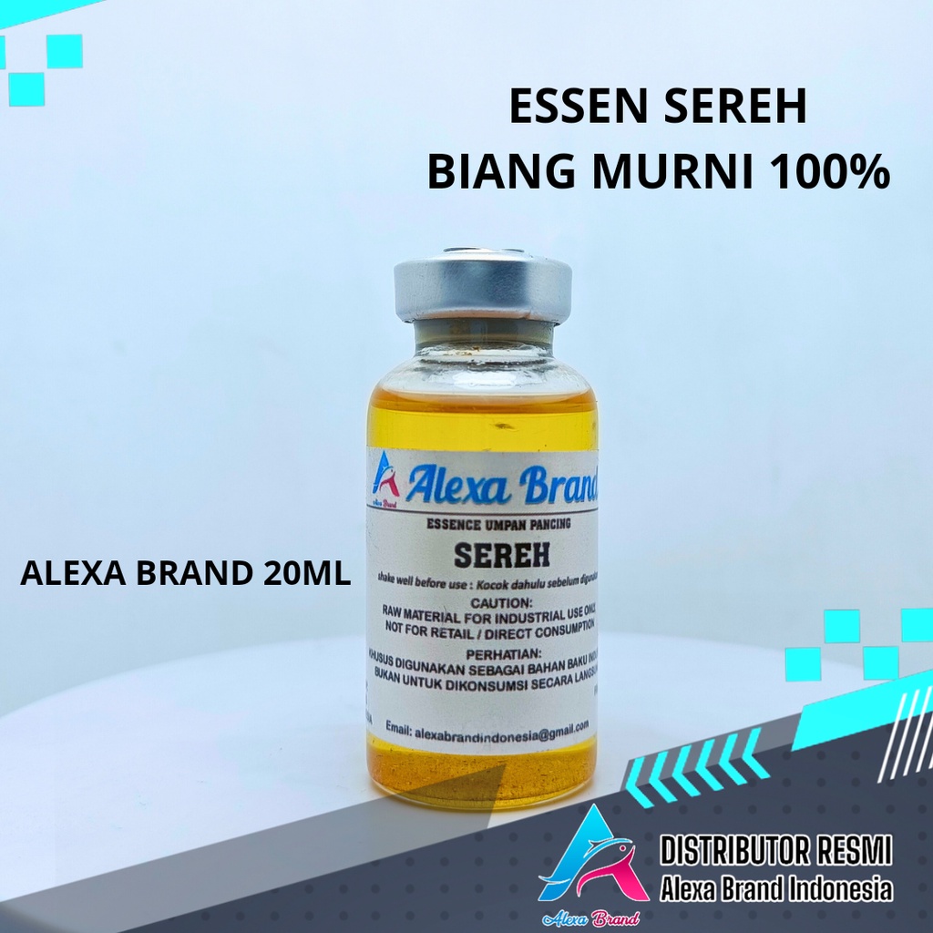 Essen Sereh Biang murni 100% - Alexa brand esen sereh - umpan pancing