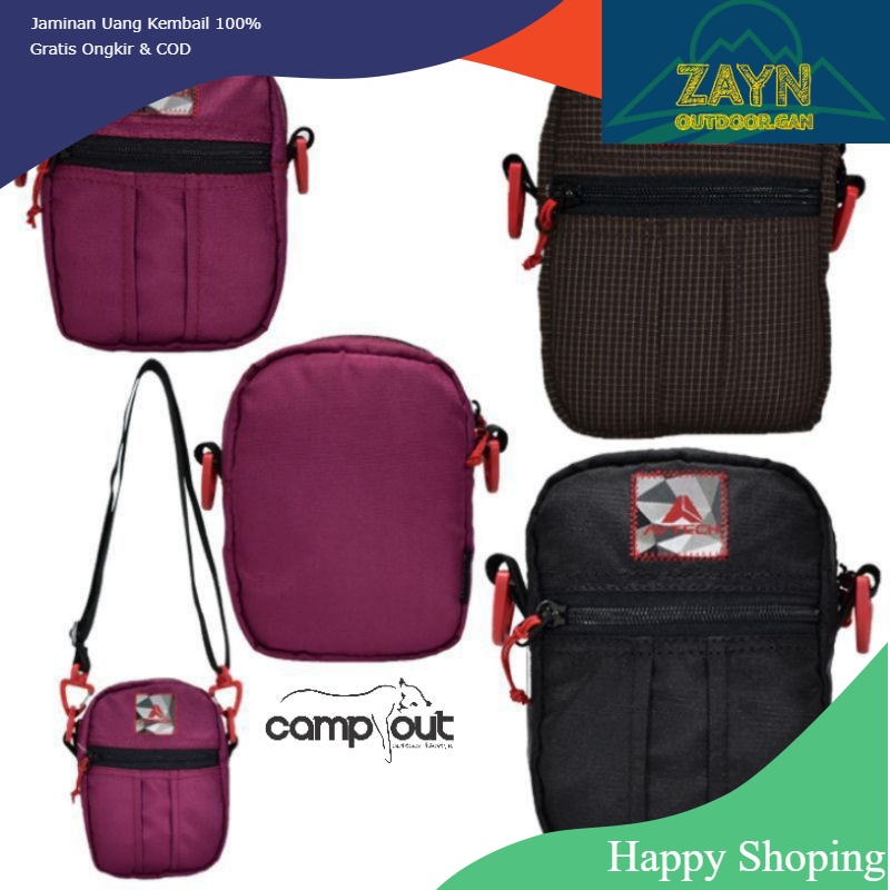 Travel pouch avtech -  Tas selempang avtech - slingbag avtech - Waistbag avtech pria wanita