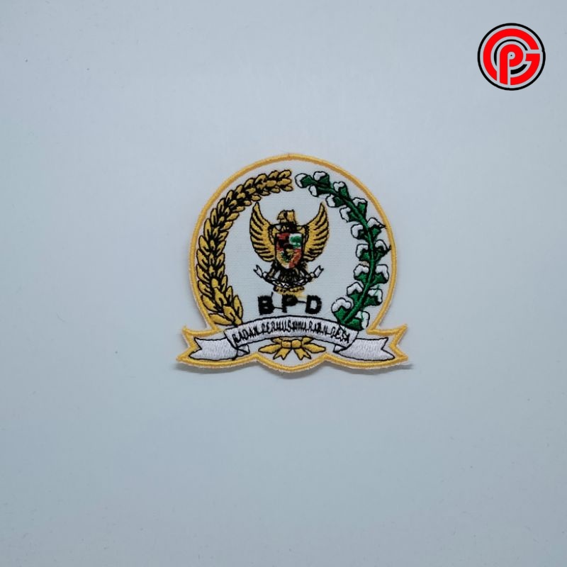 Best Seller Logo Bordir BPD / Logo BPD / Bordir Logo BPD / Bordir BPD / Logo Bordir / Bordir Logo / 