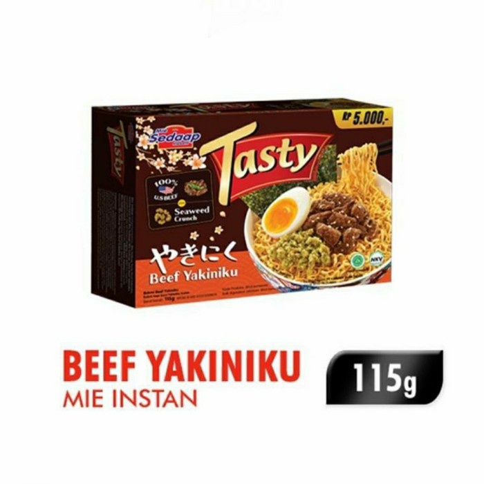 

Sedaap Tasty Mie Instan BEEF YAKINIKU / Mie Sedap