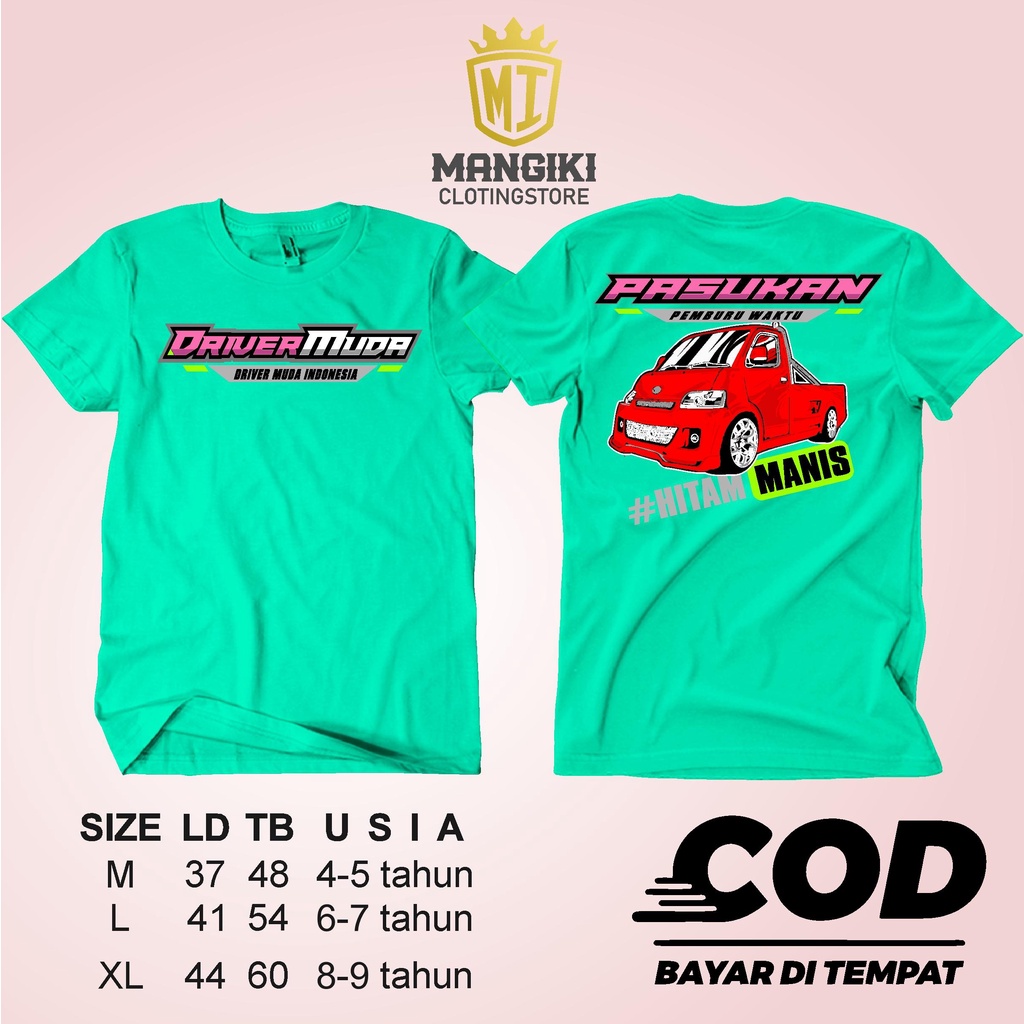 KAOS ANAK GRANDMAX PICKUP TERBARU