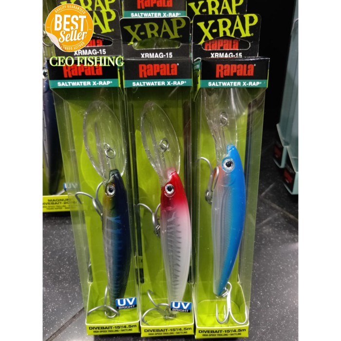 Umpan Magnum Rapala XRAP Divebait 15