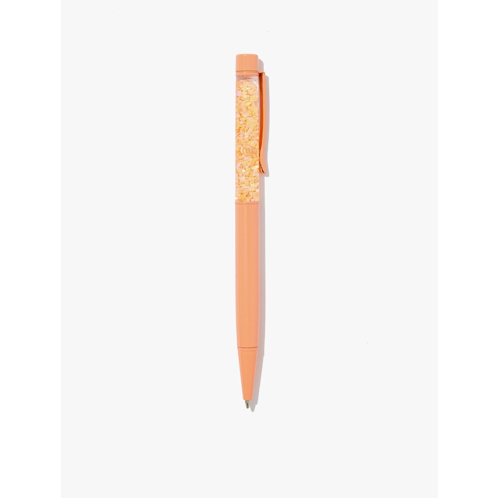 

Typo - Alat Tulis - Sparkle Ballpoint Pen - Apricot Crush