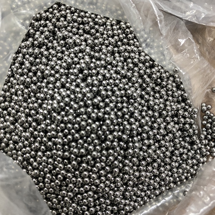 Carbon Steel Ball Media untuk Tumbler Diameter 2 mm Berat 100 gram