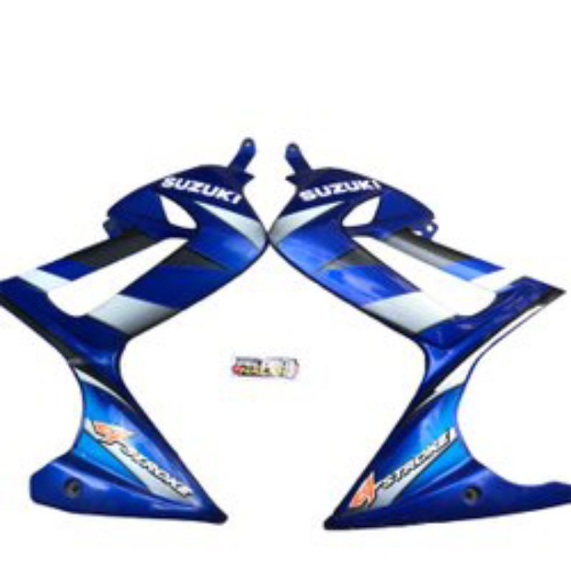 BISA COD Termurah  Cover sayap tebeng sayapan samping SUZUKI SATRIA FU F 150 CBU THAILAND warna biru