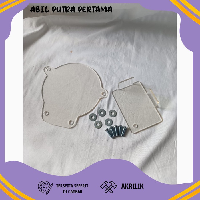 Cover Cvt Aerox Connected Akrilik Tutup Cover Cvt Aerox Connected