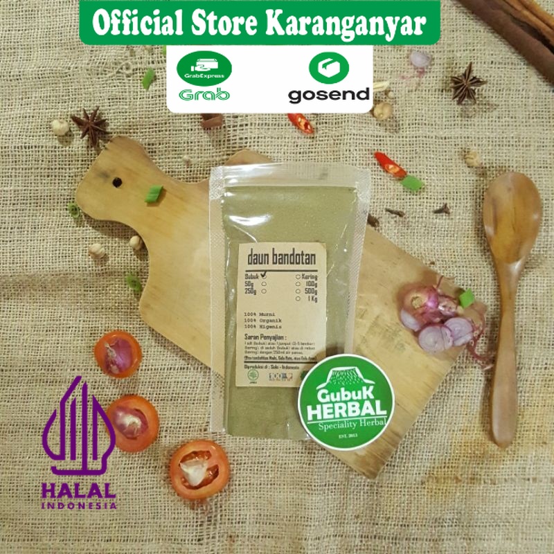 

BANDOTAN BUBUK / WEDUSAN 500 GRAM / Ageratum Conyzoides / BUBUK HALUS / MURNI TANPA CAMPURAN
