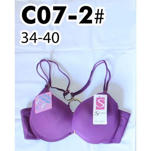 Bra C072 Kait Depan Berkawat 072