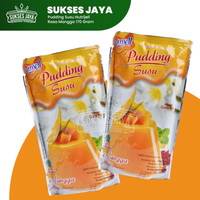 

Puding Susu Nutrijell Rasa Mangga 170 Gram