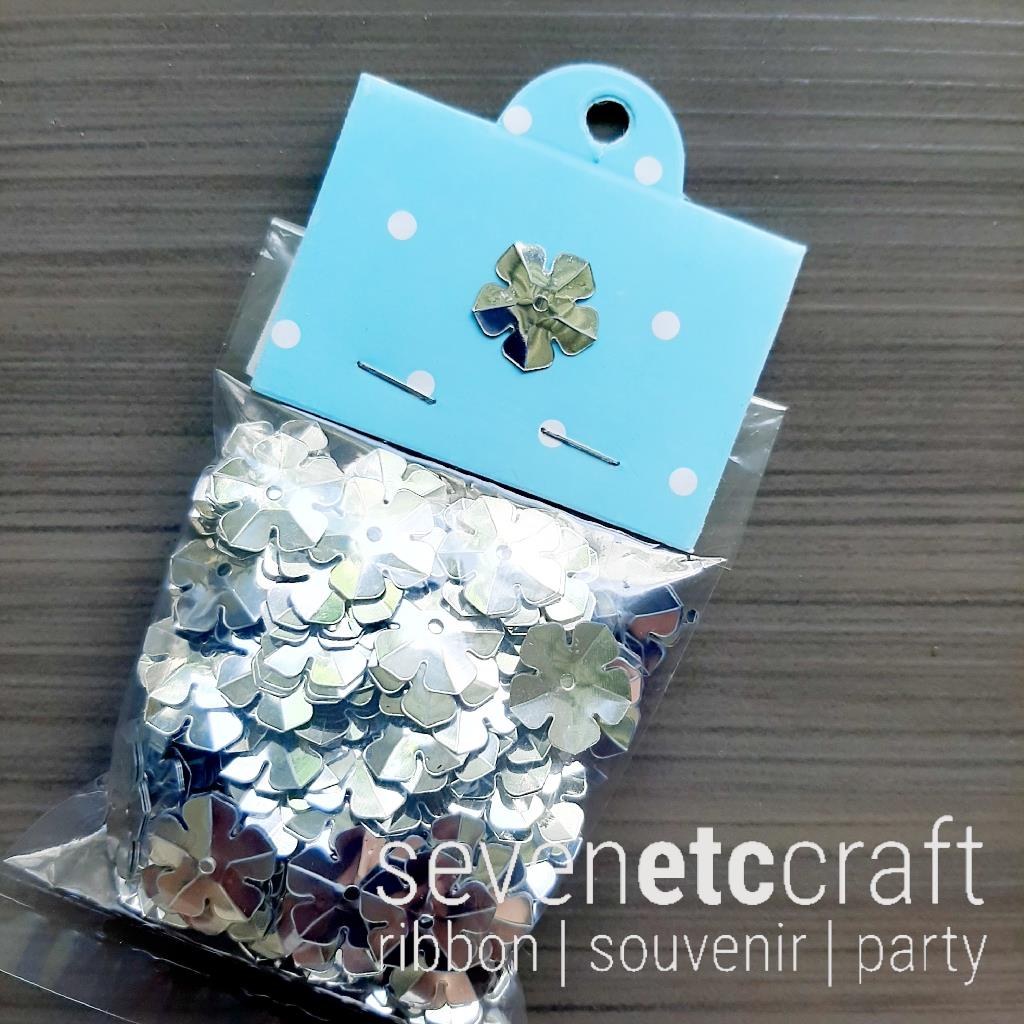 10 gram Payet Ramboci SAKURA 1,5 cm SILVER