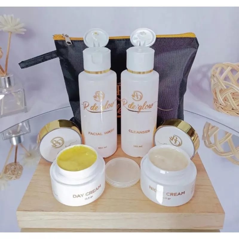[ Paket Cream ] Rde Glow / Paket Toner RDE GLOW / Paket Cleanser RDE GLOW / Cream Malam | Serum Kola