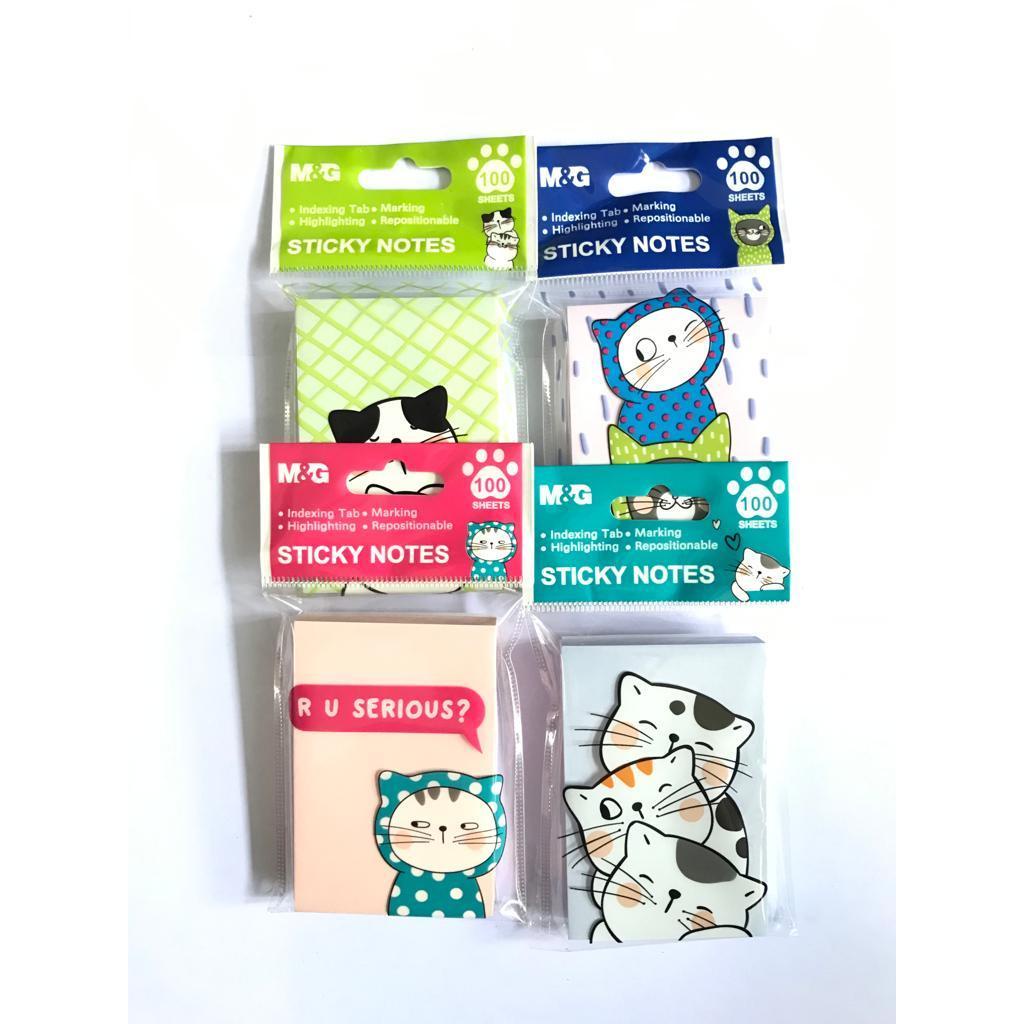 

M&G Sticky Note So Many Cats 3x2 inch YS 374