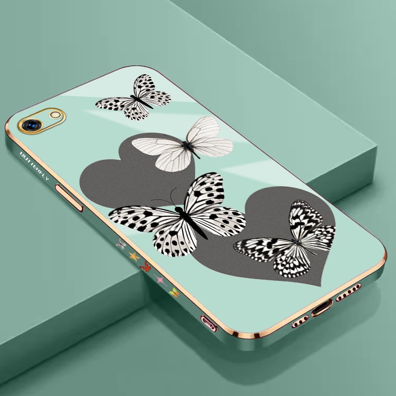 Casing 6D Plating Soft Case hp For Oppo F1s F11 Pro F15 F17 Pro case F19 F19s F19 Pro Plus 5G OPOP F