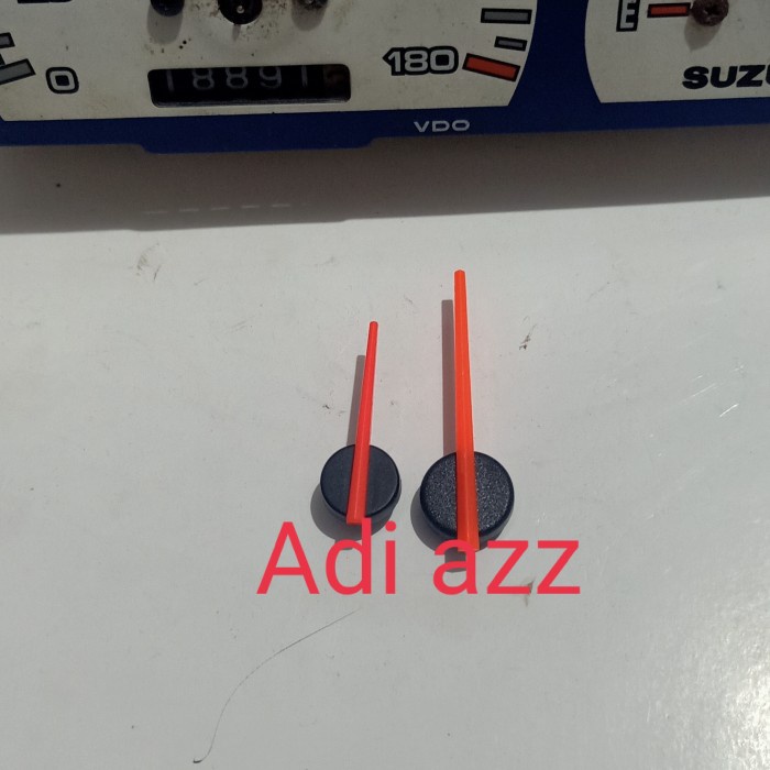 [JK86] jarum speedometer spedo bensin km satria 2tak lumba ru warna orange