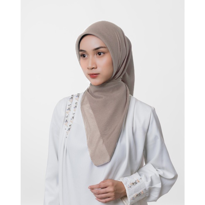 Jenna & Kaia - Sada Scarf Mushroom - Hijab Kerudung Segi Empat