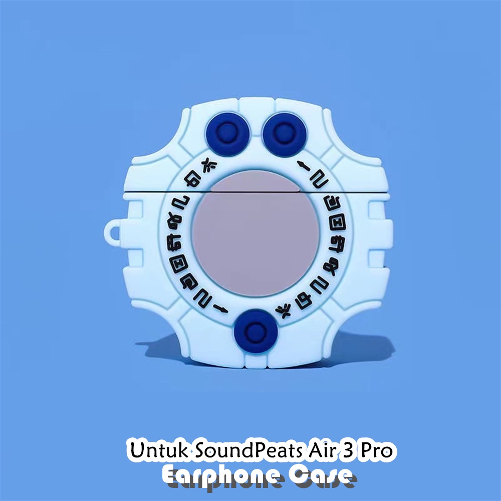 Utility Untuk SoundPeats Air 3 Pro Case Kartun Puppy & Jahit Soft Silicone Kasus Telpon telinga Earp