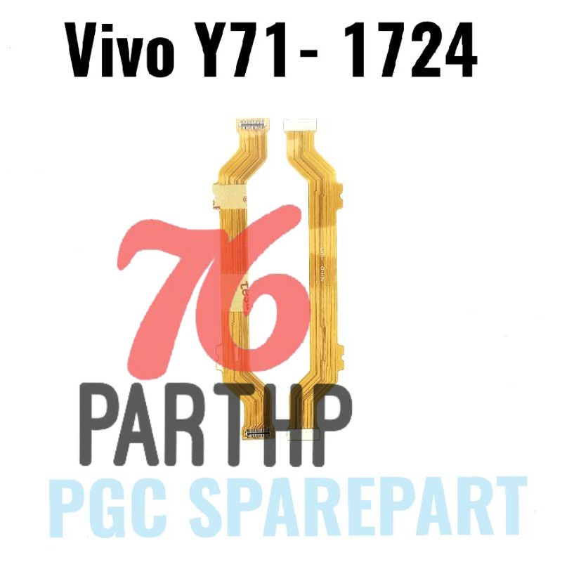 NEW Original Flexible Konektor Board ke Charger Vivo Y71 / Vivo 1724 / Vivo 1801i -  Flexible Flexib