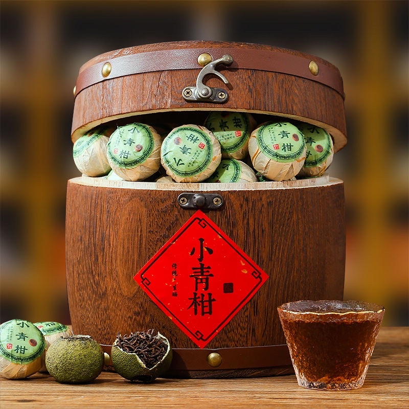 

(Gucin) CHINESE PU ER TEA/CITRUS ORANGE PU ER / PU ER KULIT JERUK 小青柑